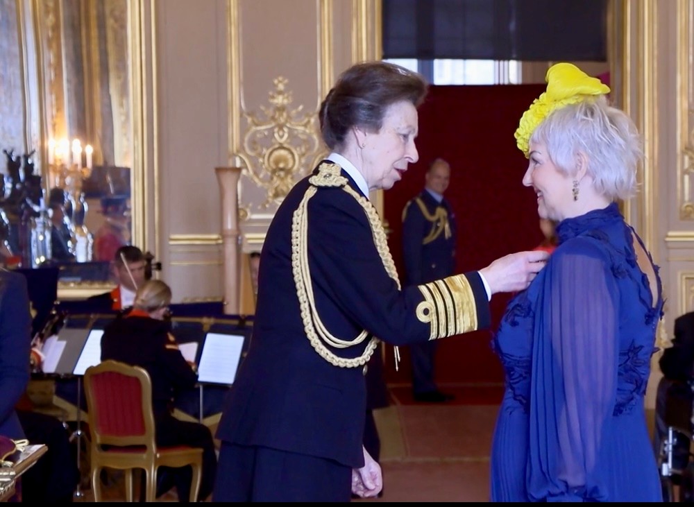 Mandy St John Davey MBE jjk